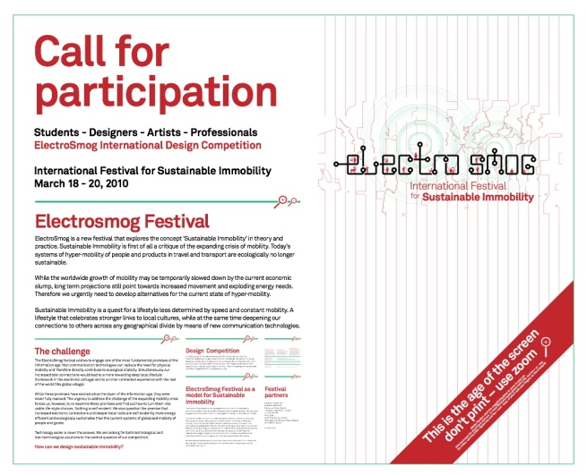 ElectroSmog Design Competition